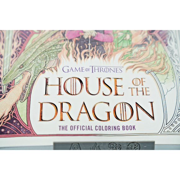 House of the Dragon Official Coloring Book Game of Thrones HBO 2024 - Picture 3 of 8